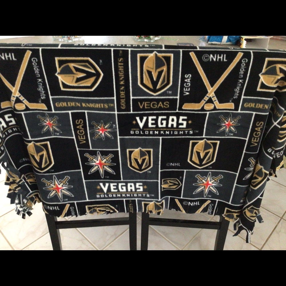 Vegas Golden Knights fleece throw